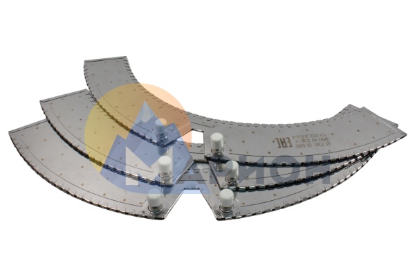 Плоский миканитовый нагреватель для станка для запайки труб