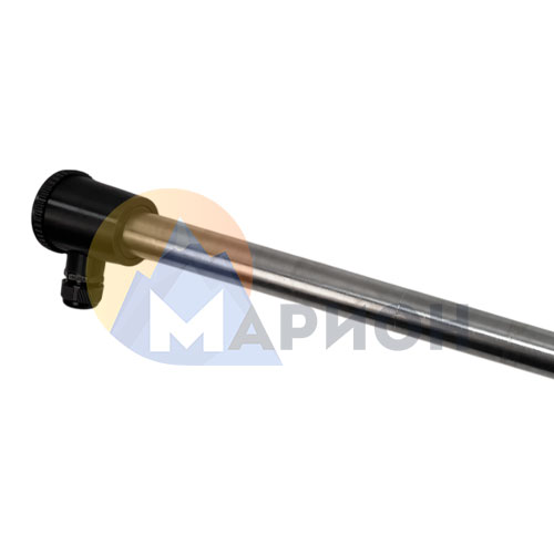 Колбовый погружной нагреватель КПН L=1250, 2,5кВт, 220В, Нерж сталь AISI 316L